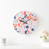 Koken gereedschap wandklok (Huis)