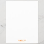 Koken goedkoper dan therapie flyer (Voorkant)