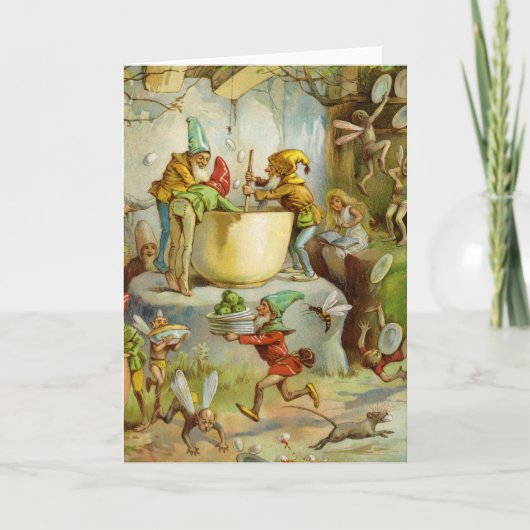 Koken in de Gnome-keuken Kaart (Voorkant)