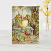 Koken in de Gnome-keuken Kaart (Gele Bloem)