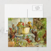 Koken in de gnoom keuken briefkaart (Voorkant / Achterkant)