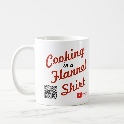 Koken in een Flanel Shirt Koffiemok (Links)