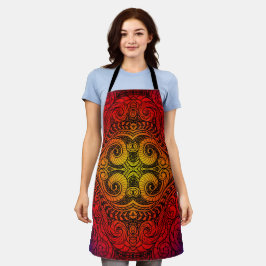 Koken in kleur Doodle Schort