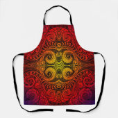 Koken in kleur Doodle Schort (Voorkant)