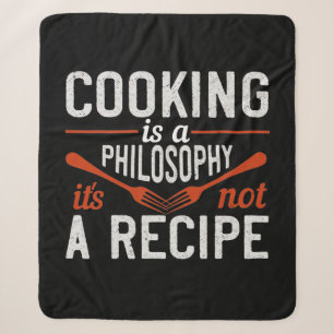 Koken is een filosofie die geen ontvanger is sherpa deken