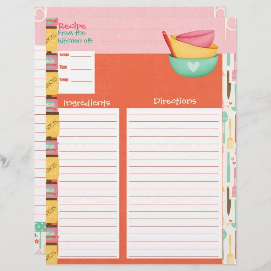 Koken is een kunstontvangst toevoeging - dubbelzij (Voorkant / Achterkant)