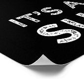 Koken is geen hobby poster (Hoek)