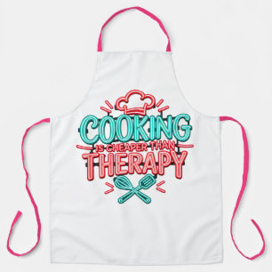 Koken is goedkoper dan therapie schort