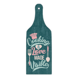 Koken is Liefde zichtbaar gemaakt Snijplank