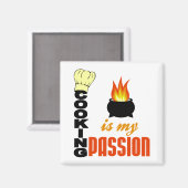 Koken is mijn passie magneet (Voorkant / Achterkant)