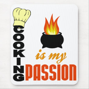 Koken is mijn passie-mousepad muismat