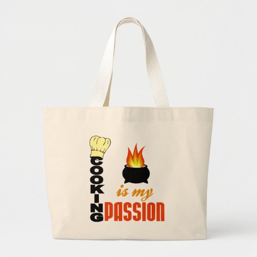 Koken is mijn passie tas (Voorkant)