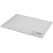 Koken is mijn soort meditatie - grappige keuken snijplank (Hoek)