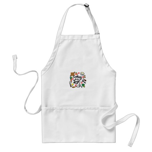 Koken Is Mijn Sport Schort !  (Voorkant)