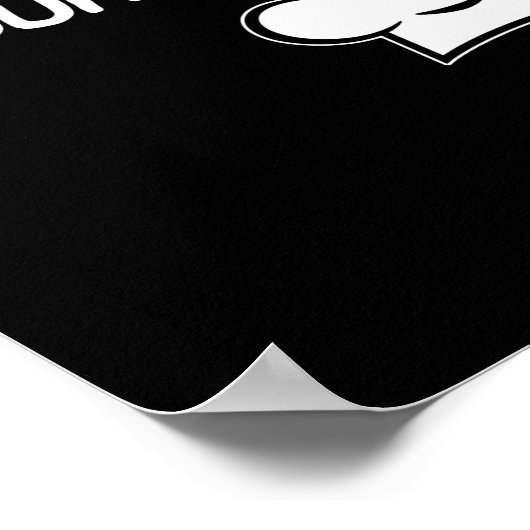 Koken is mijn Superpower Cook Chef Kitchen Poster (Hoek)