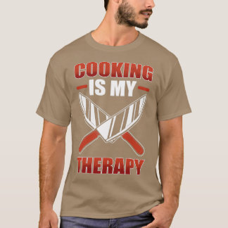 Koken is mijn therapeutische kaukasus t-shirt