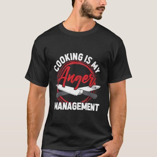 Koken is m'n slangbord. t-shirt (Voorkant)