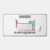 Koken is slechts een chemisch periodiek Humor Bureaumat (Keyboard & Muis)