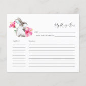 Koken Kaarten die de Bunny Rabbit koken (Voorkant)