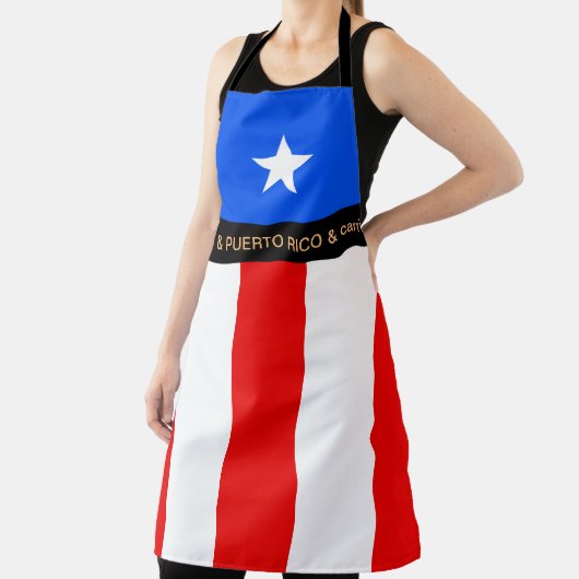 Koken Keuken van zwarte bonen en pekelkoeken Schort (Insitu)