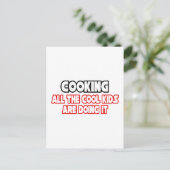 Koken...Koel Kind Briefkaart (Staand voorkant)