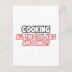 Koken...Koel Kind Briefkaart