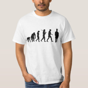 Koken koken BBQ King Mannen Workaholic Chef Evolve T-shirt