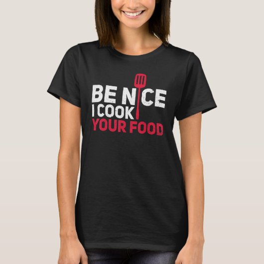 Koken koken Koekjes Koken Chefs T-shirt (Voorkant)