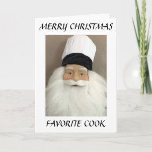 KOKEN / LOVE TO YOU MIJN FAV KOK MET KERST FEESTDAGEN KAART