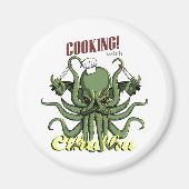 Koken met Cthulhu Magneet (Voorkant)
