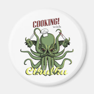 Koken met Cthulhu Magneet