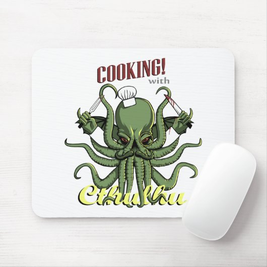 Koken met Cthulhu Muismat (Met muis)
