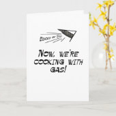 Koken met gas kaart (Gele Bloem)