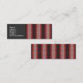 Koken met gas mini visitekaartje (Voorkant / Achterkant)