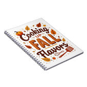 Koken met herfstsmaken notitieboek (Rechterzijde)