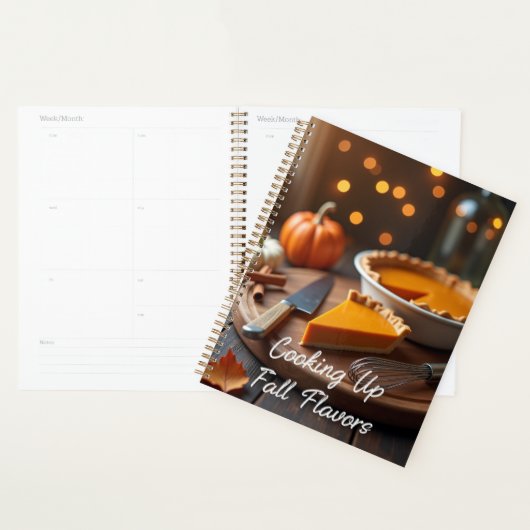 Koken met herfstsmaken planner (Display)