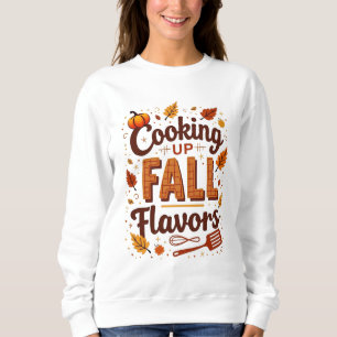 Koken met herfstsmaken  trui