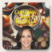 Koken met Kamala Bier Onderzetter (Voorkant)