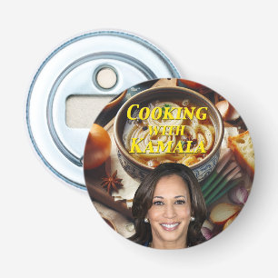 Koken met Kamala Button Flesopener