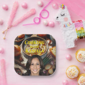 Koken met Kamala Papieren Bordje (Feest)