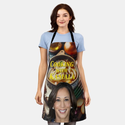 Koken met Kamala Schort (Gedragen)