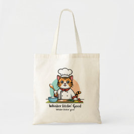Koken met kat - Chef Kat Tote Bag