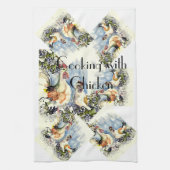 Koken met kip theedoek (Verticaal)