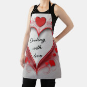 Koken met liefde All-Over Print Schort (Insitu)