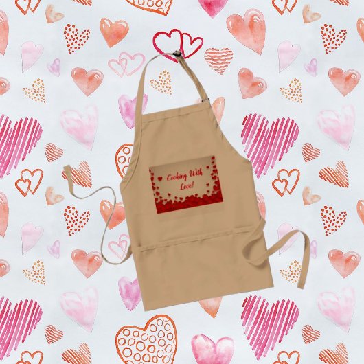 Koken Met Liefde Hart Herinnering Schort