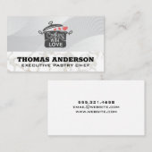 Koken met liefde klantenkaartje (Voorkant / Achterkant)