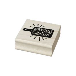 Koken met Liefde Rubberstempel