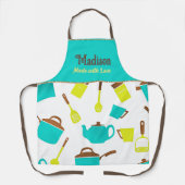 Koken met liefde SJABLOON, Schort (Voorkant)