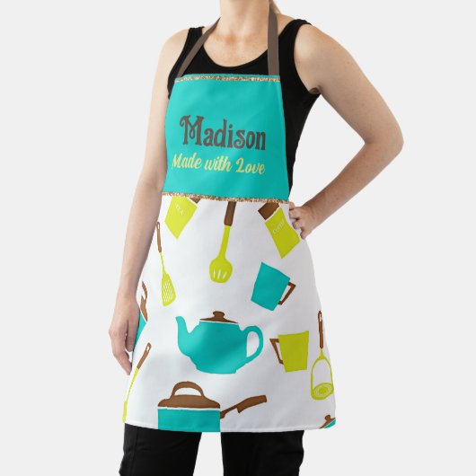 Koken met liefde SJABLOON, Schort (Insitu)