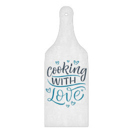 Koken met liefde snijplank